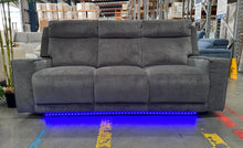  Bison 3 seater recliner with LED lights