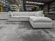  Cartia 4 Seater Modular Lounge Suite with Feather Seating