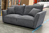 Chateaux Sofa Range In Luxurious Pompei Licorice