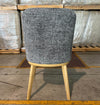 Dining Chair 1668 Upholstered in Luxurious Soft Fabric