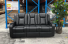 Julianne 3 seater theatre suite black