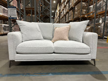  Kiara Boucle Feather Filled 2 Seater Includiing Scatter Cushions