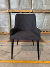 Lenox Dining Chair Upholstered Luxurious Soft Fabric