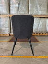 Lenox Dining Chair Upholstered Luxurious Soft Fabric