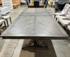 Lockwood Dining Table made from Solid Sandblasted Acacia Timber