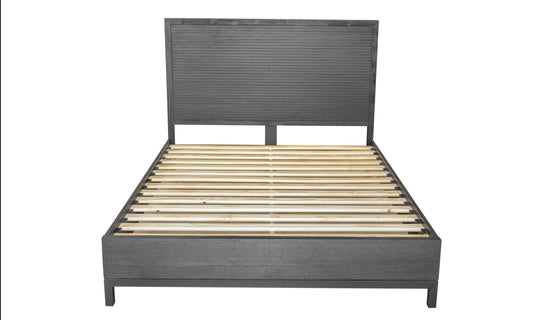 Meika Bed Frame with a Stunning Black Satin Timber Finish