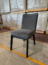 Mellak Dining Chair Upholstered Luxurious Soft Fabric