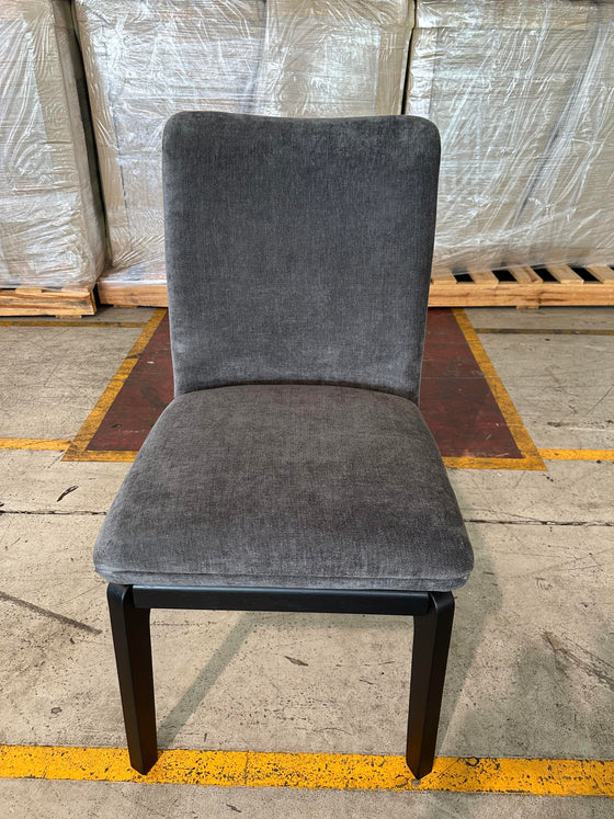 Mellak Dining Chair Upholstered Luxurious Soft Fabric