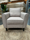 Milltown Armchair in Linen Fabric