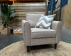 Milltown Armchair in Linen Fabric