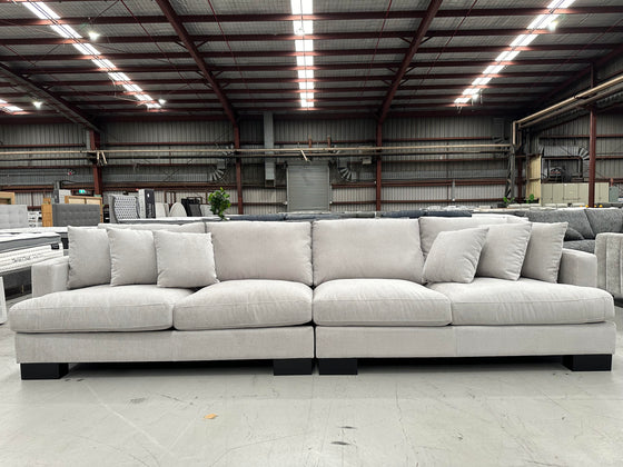 Napoleon 4 Seater Deep Sofa in Stunning Vanice Fabric