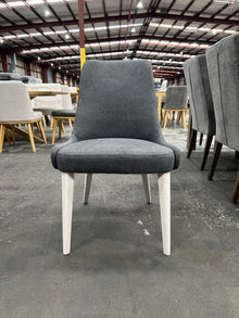  Paddington Fabric Dining Chair with a Whitewash Finish