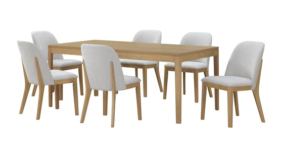 Raven Dining Suite Made From Solid American Oak Timber