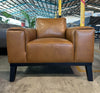 Rimini Arm Chair Upholstered 100% Softened Leather