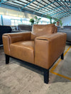 Rimini Arm Chair Upholstered 100% Softened Leather