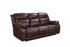 SOMERS 3 seater recliner in BROWN