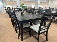  black 11 piece dining suite