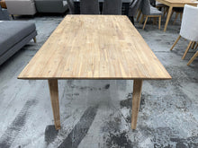  Tempo Dining Table made from Solid Sandblasted Acacia Timber