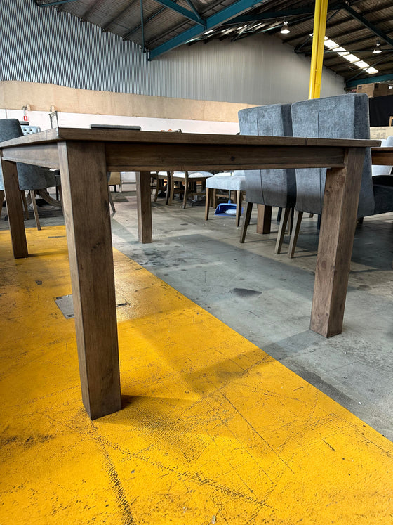 Zanzibar Dining Table with a Solid Timber Construction