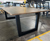 Zeren Dining Table with a Solid Steel Frame