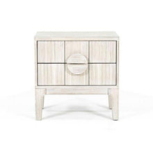  Adro white bedside table 