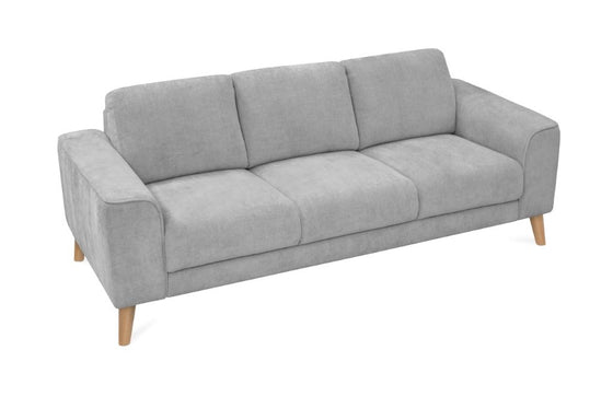 Bondi Fabric Sofa Pair – Stylish Fabric & Solid Timber Frame