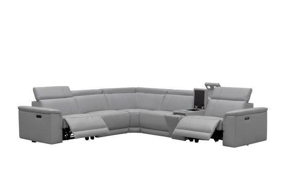 centara corner lounge in light grey