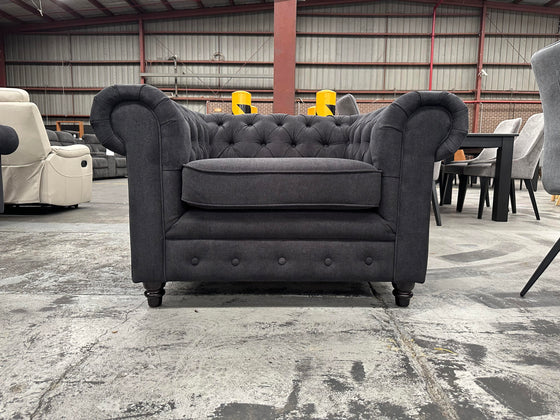 Chesterfield Sofa Range with Deep Quilting & Button Studding