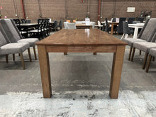  Cove 2100 Dining Table with a Solid Hardwood in Smoke Finish