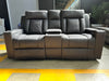 Crown 2 Seater Theatre Recliner Lounge Suite in Super Suede