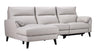 florence 3 seater lounge suite light grey