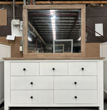  Hepburn Dresser with Mirror in Timeless Hamptons Style