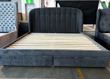  Hyatt Fabric Bed Frame with 2 Storage Drawers