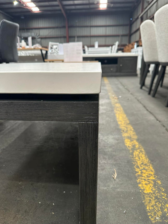 Logan Coffee Table with a Solid Concrete Top