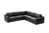 Moet 5 Seater Modular Corner Lounge – 100% Leather & Plush Seating