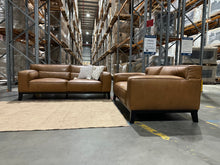  Zurich Sofa Range in 100% Vintage Softened Tan Leather