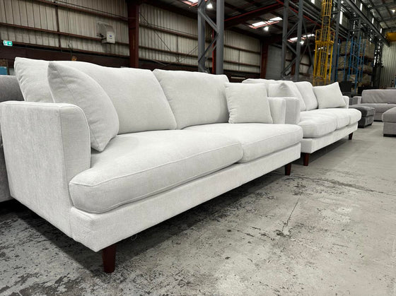 Norwell Fabric Sofa with Feather & Foam Seating