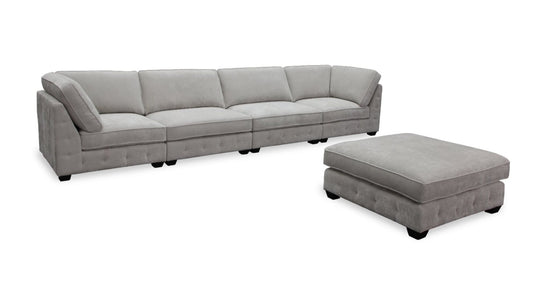 Olympus Modular Lounge Suite in Stunning Lynx Fabric