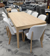 Raven Dining Suite Made From Solid American Oak Timber