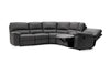 Rayner 5 Seater Modular Corner Lounge – Endurotek Fabric & Manual Recliners