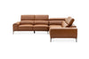 Salina 5 Seater Modular Corner Lounge Suite – 100% Leather & Adjustable Headrests