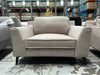 silas 1.5 seater sofa in grey 