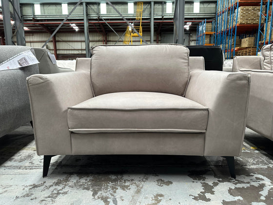 silas 1.5 seater sofa in grey 