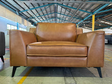  silas 1.5 seater sofa tan