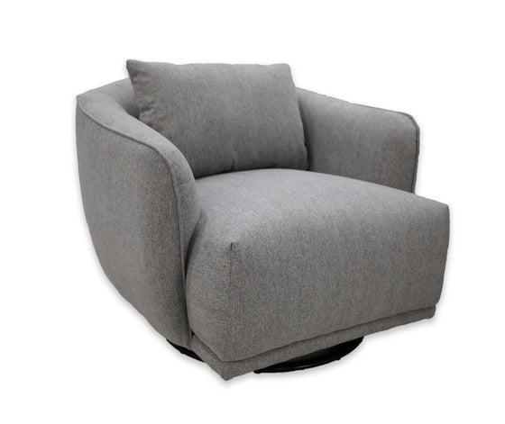 Zion Swivel Chair Luxurious Softey Fabric