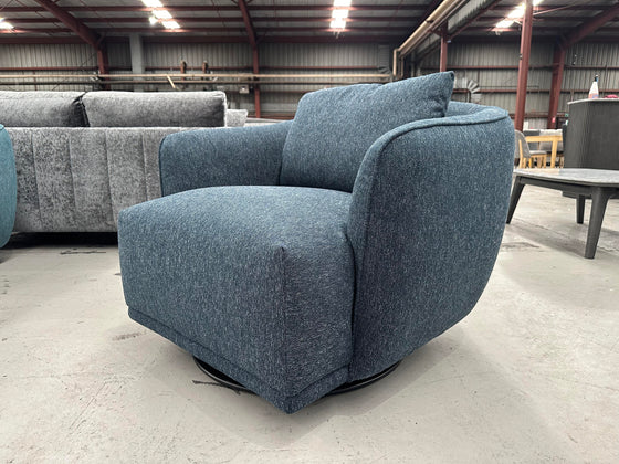 Zion Swivel Chair Luxurious Softey Fabric